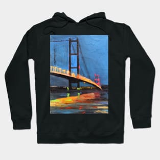 Humber Bridge, England Hoodie